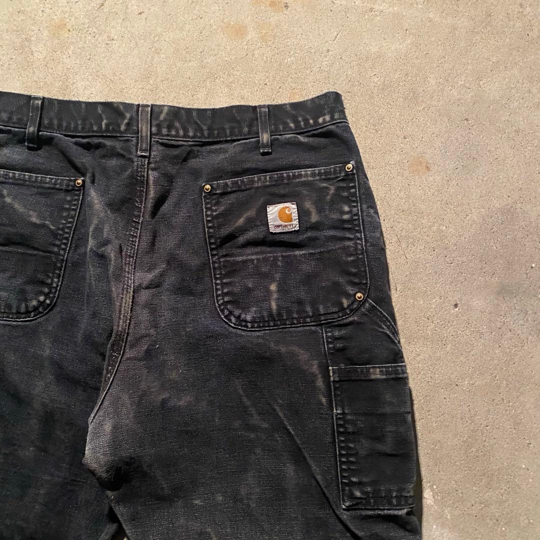 Carhartt　ダブルニー　USA製　ブラック