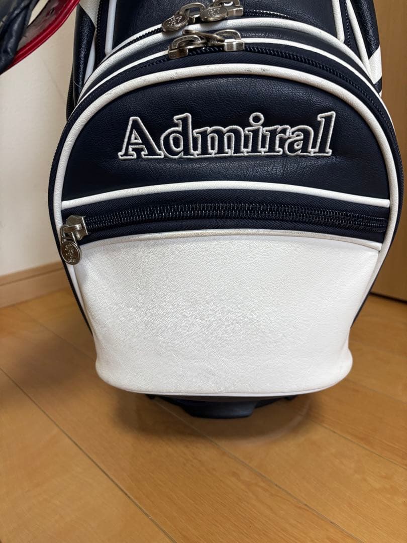 Admiral キャディバッグ ユニオンジャックデザイン