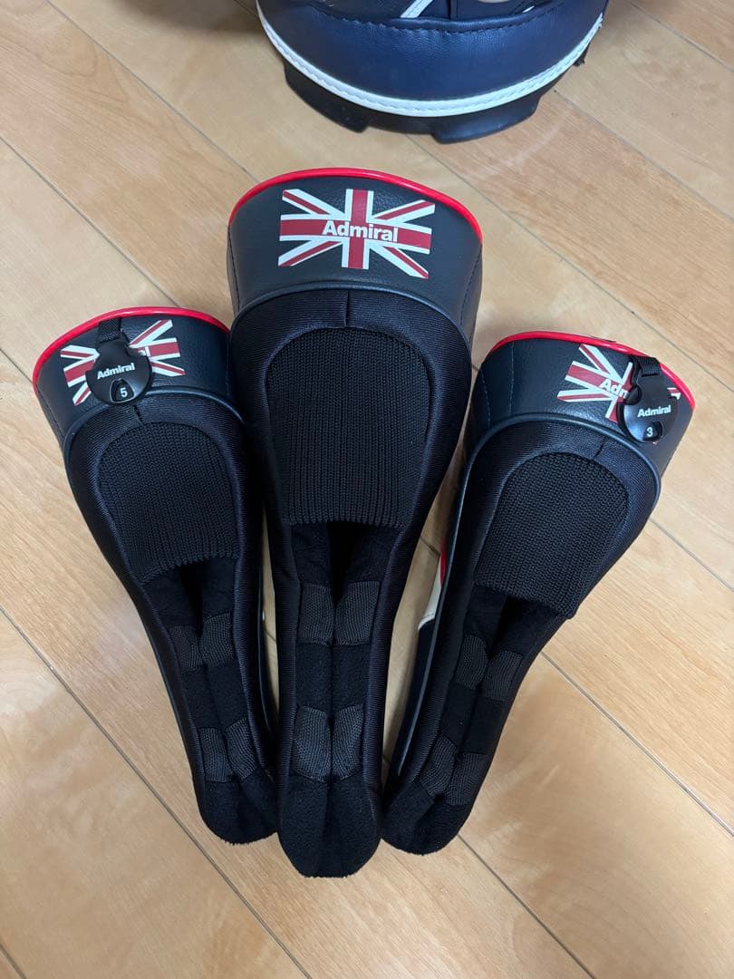 Admiral キャディバッグ ユニオンジャックデザイン