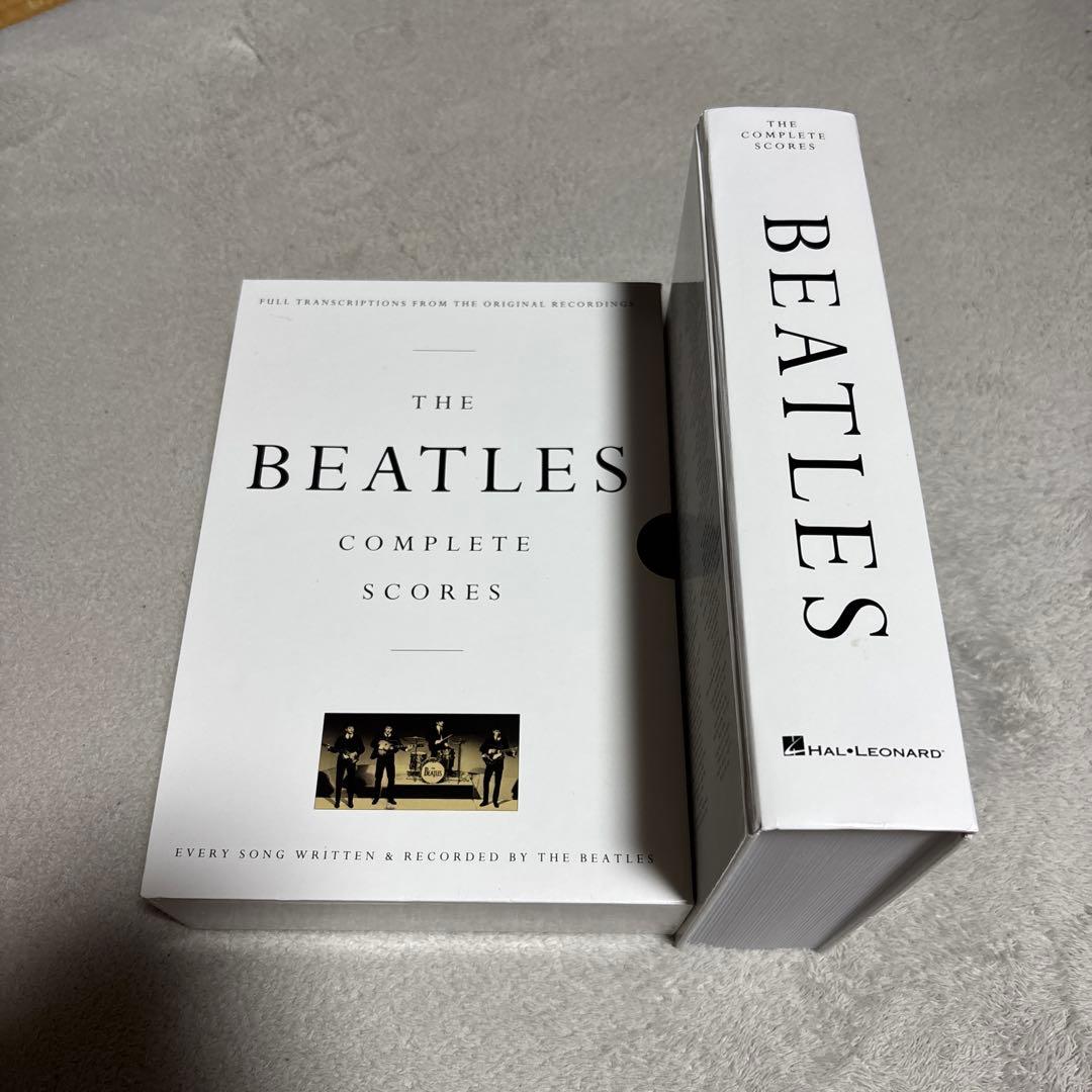 【美品】ビートルズ コンプリートスコア 全曲集 楽譜