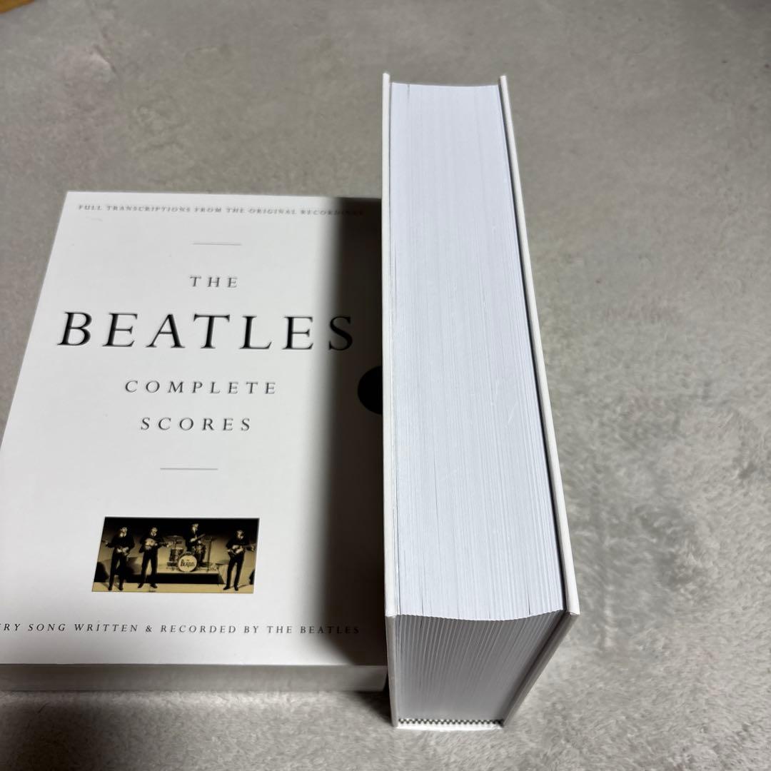 【美品】ビートルズ コンプリートスコア 全曲集 楽譜