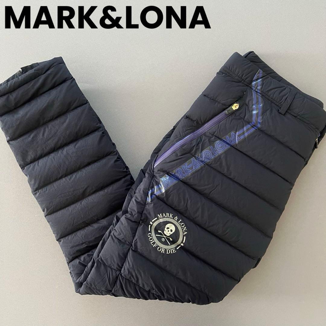 MARK&LONA マークアンドロナ　ダウンパンツ　中綿入り　メンズ　ゴルフ