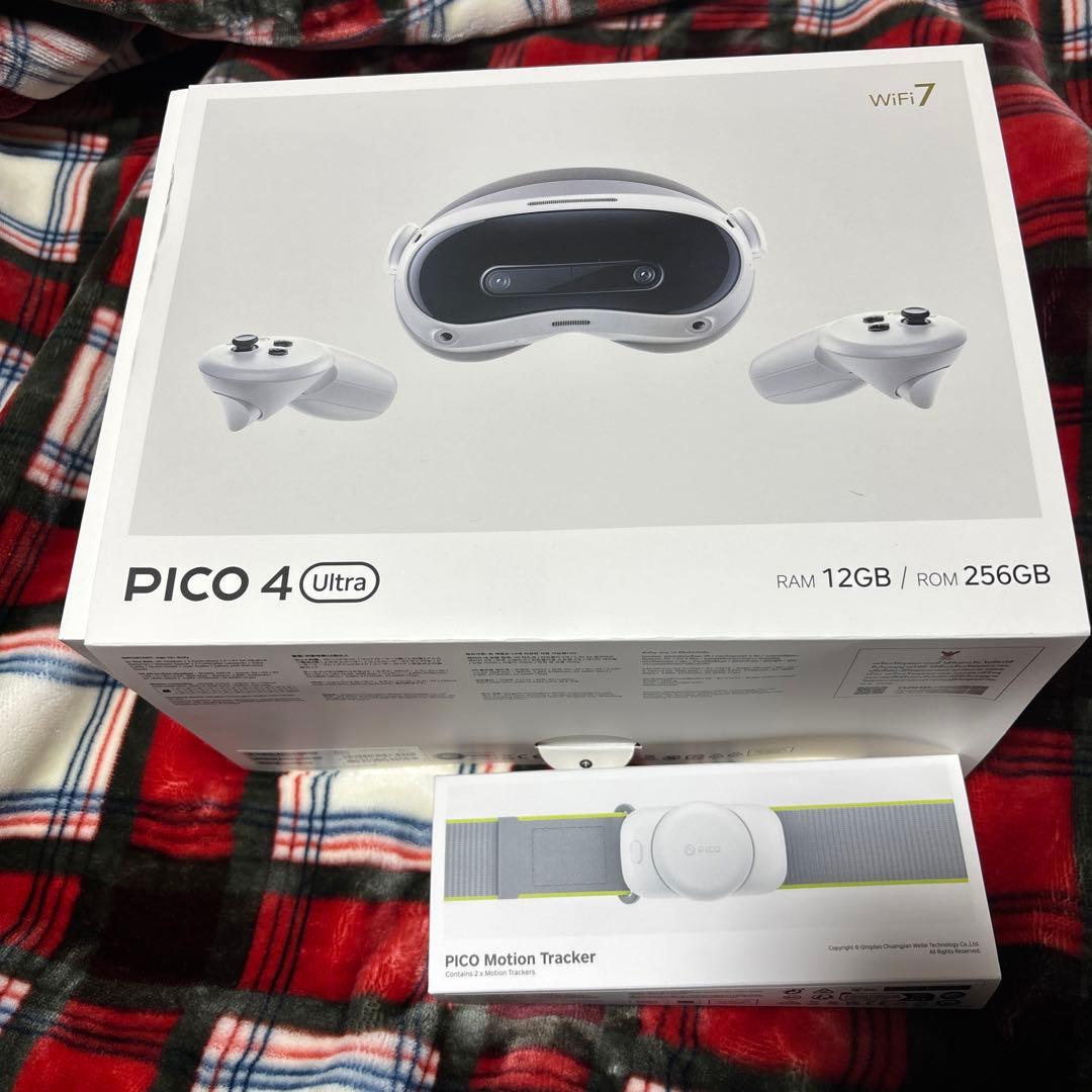 pico4 ultra 256GB モーショントラッカーセット VRヘッドセット