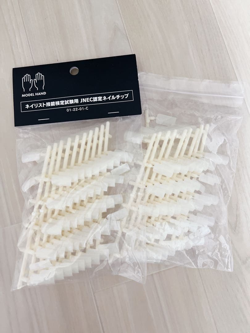★JNEC認定ネイルハンド＋認定モデルハンド(練習用)＋シール等＋参考書★