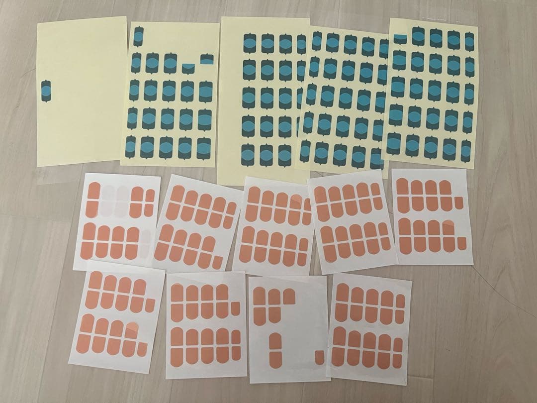 ★JNEC認定ネイルハンド＋認定モデルハンド(練習用)＋シール等＋参考書★