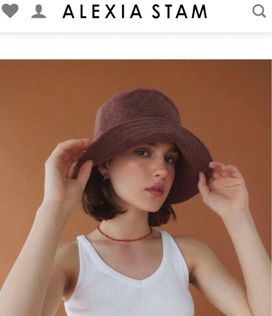 【新品 未使用 タグ付き】ALEXIA STAM バケットハット
