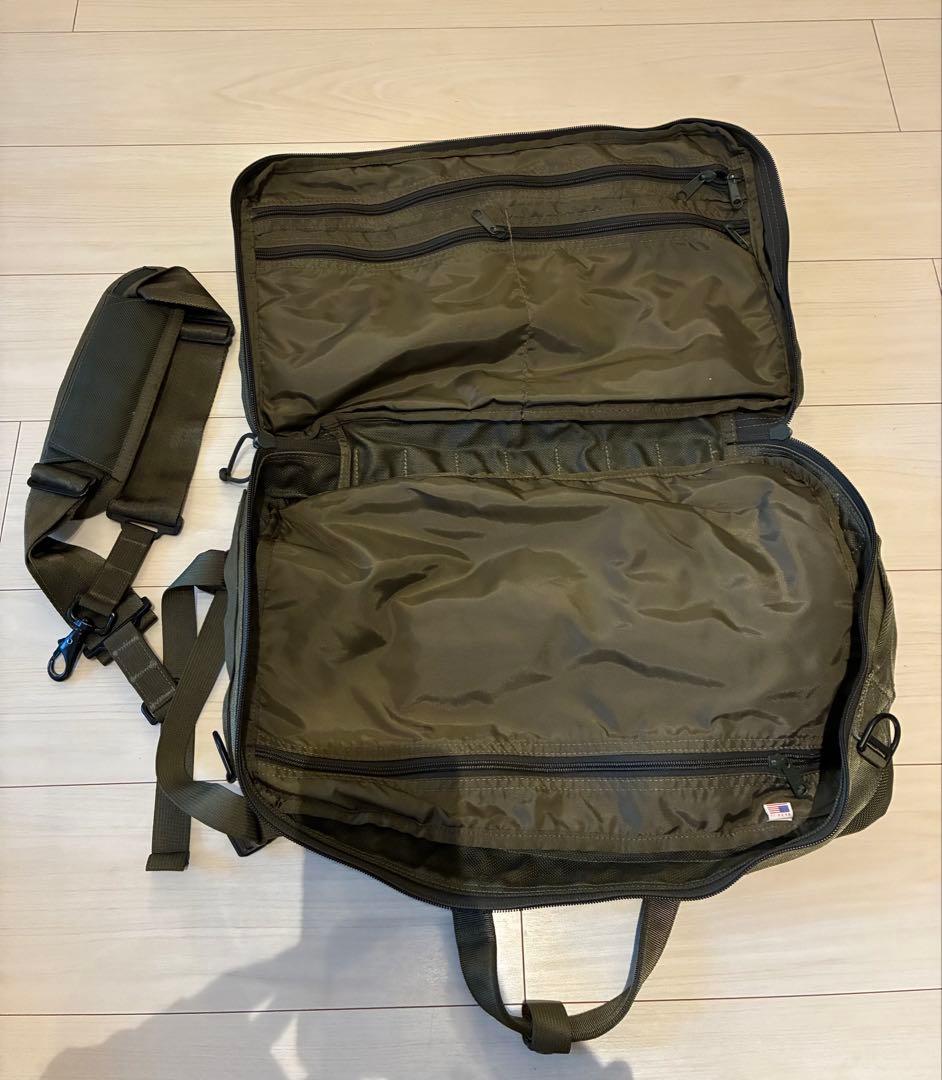 ブリーフィングバッグ　3way カーキ