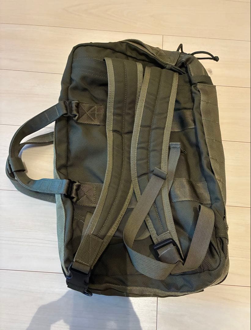 ブリーフィングバッグ　3way カーキ