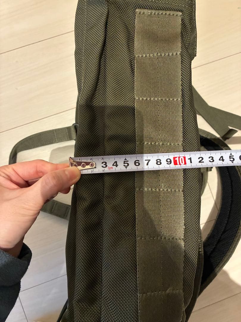 ブリーフィングバッグ　3way カーキ