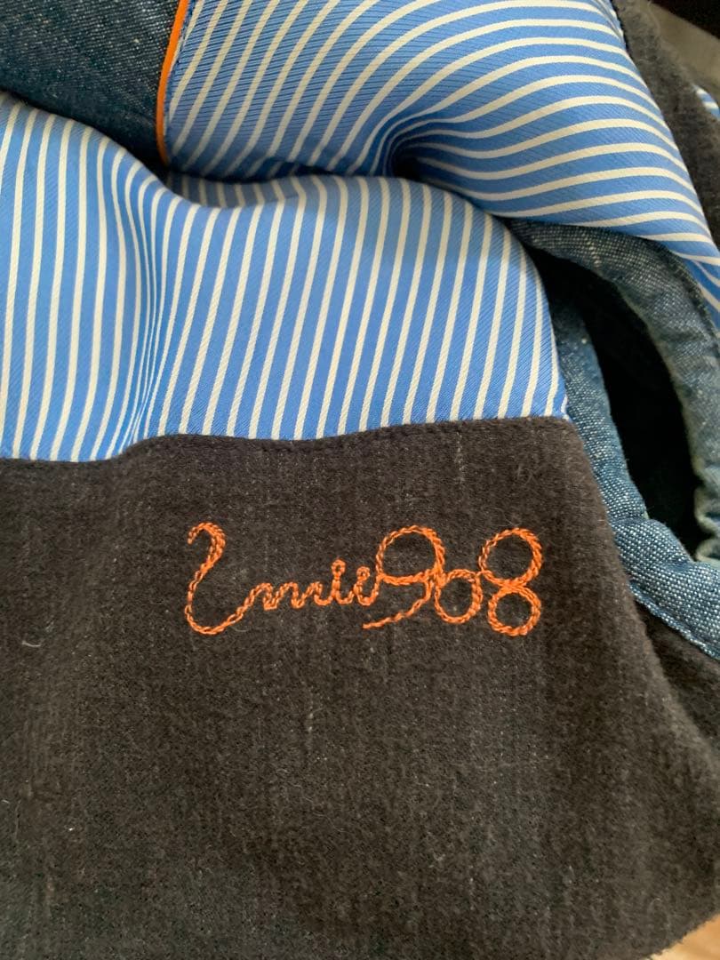 ひまわりママ ❣️45R インディゴ　ダウンベスト サイズ3