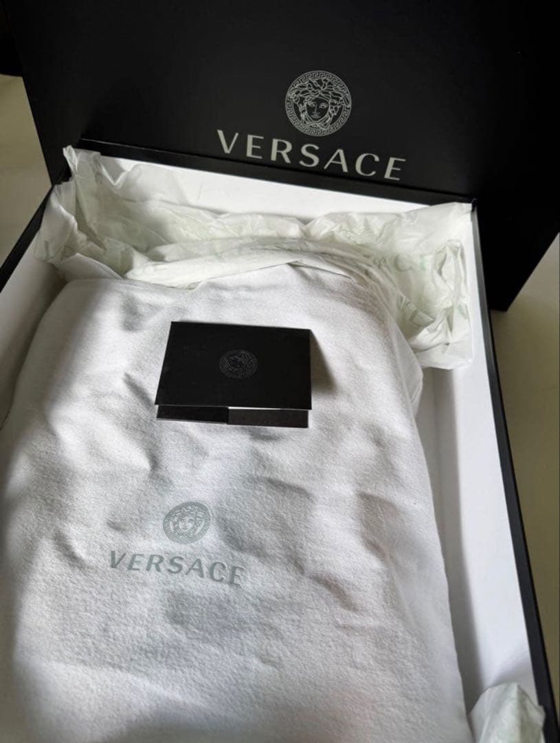 ☆*様 VERSACE ブラック レザー ブーツ　バレンシアガ　bulldoze