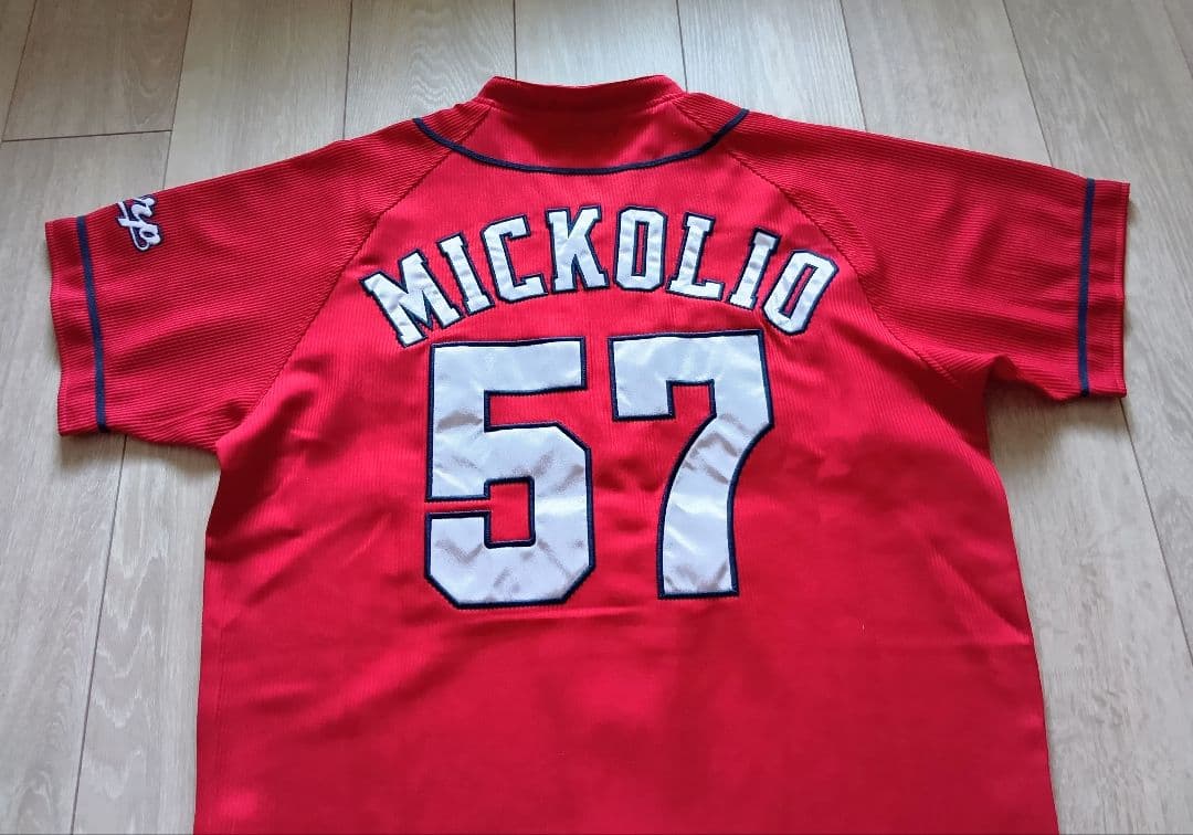 【レア】広島　カープ　ミコライオ　ハイクオリティ　ユニフォーム　デサント　M