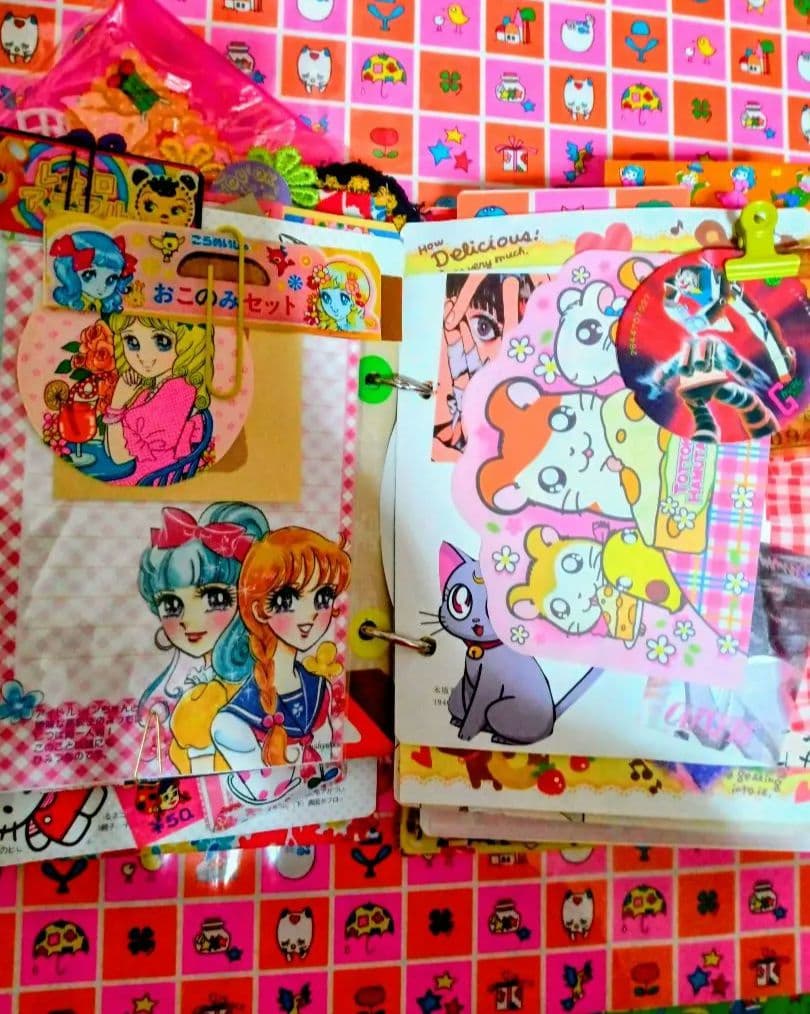 昭和レトロ2穴リング