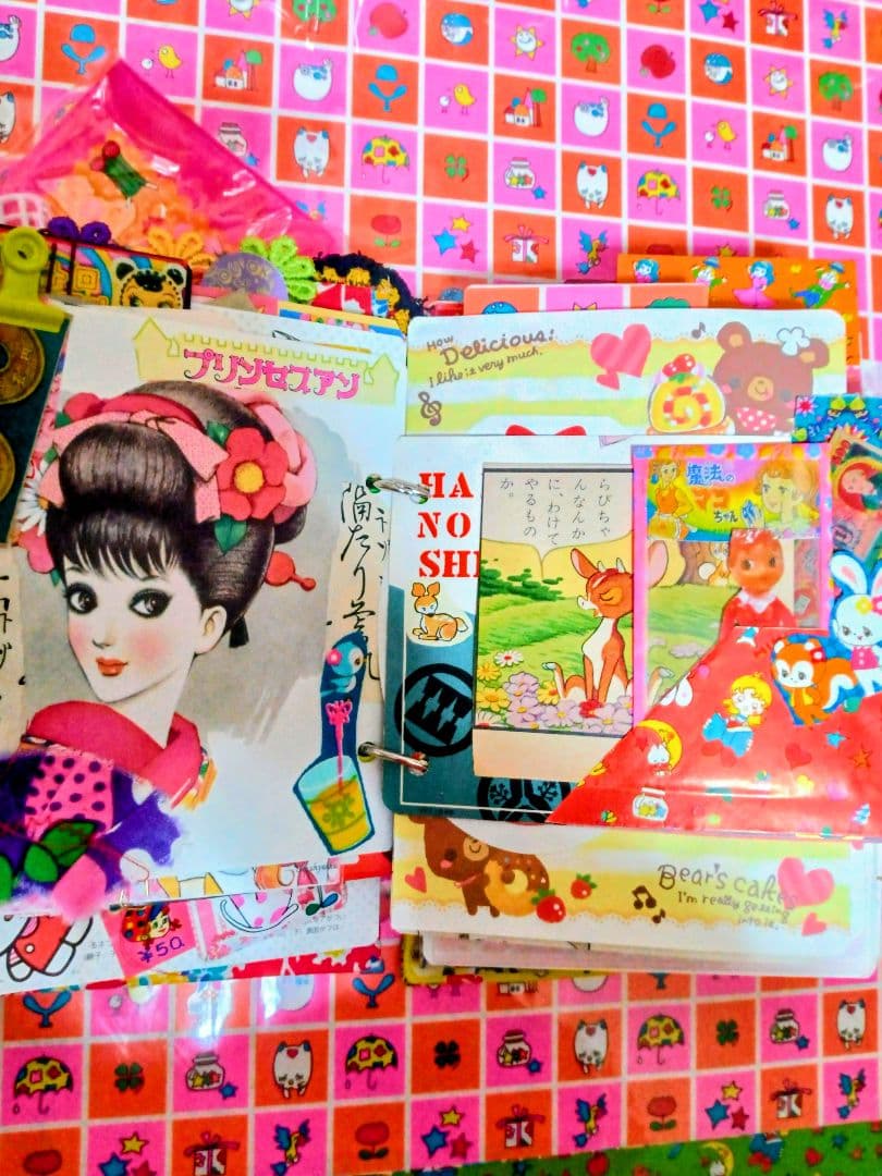 昭和レトロ2穴リング