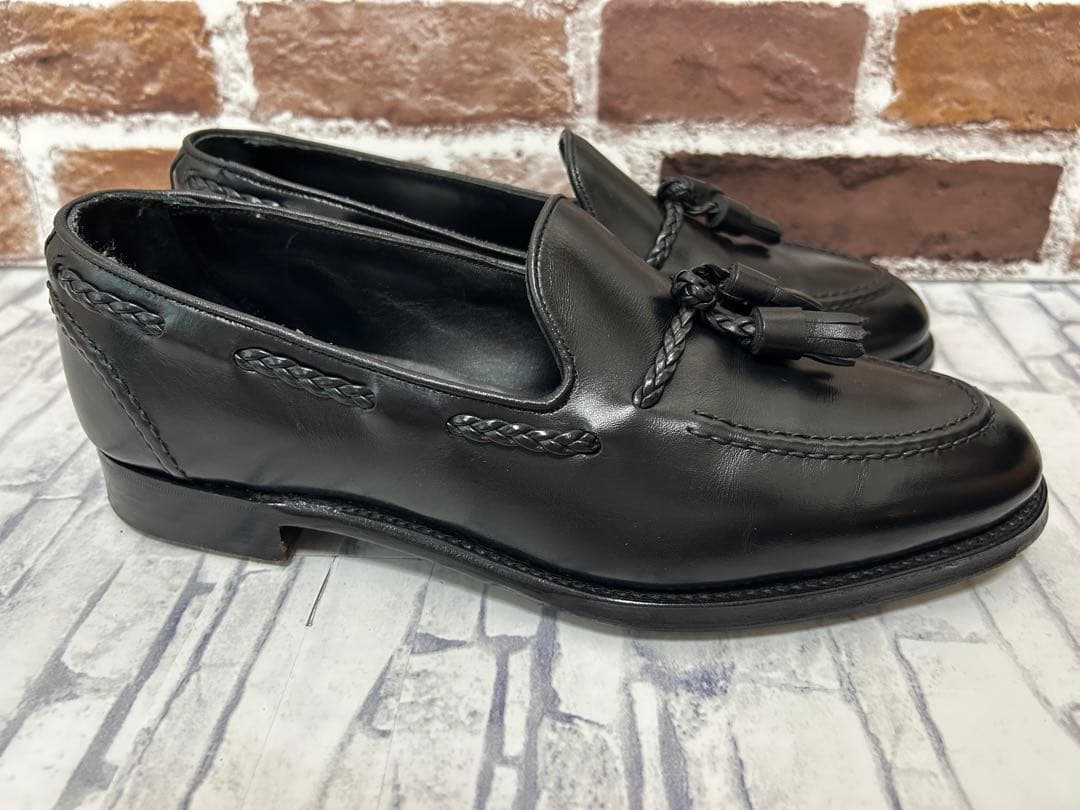 【極美品】ジョセフチーニー/タッセルローファー/ブラック（別注）