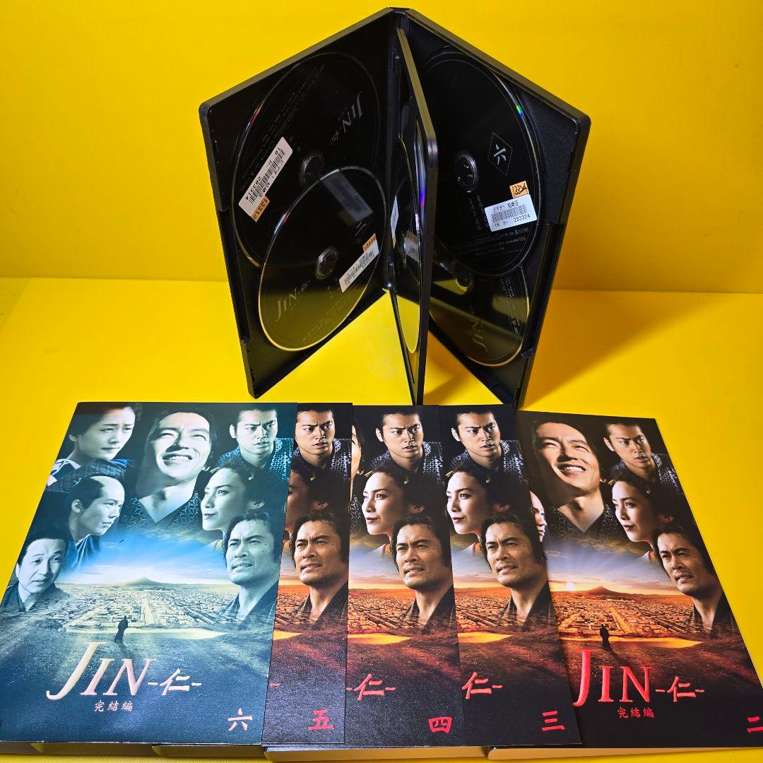 新品ケース交換済　JIN 仁 • JIN 仁 完結編 DVD 全12巻セット
