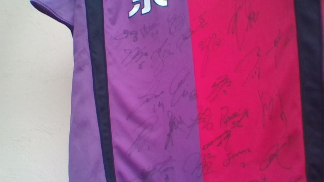 サインシャツ★京都サンガ★京セラ★Jリーグ