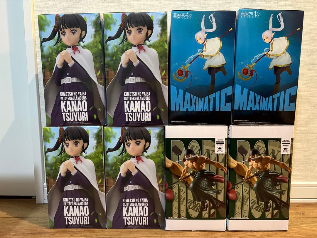 葬送のフリーレン 鬼滅の刃 栗花落カナヲ ワンピース ロロノア・ゾロ