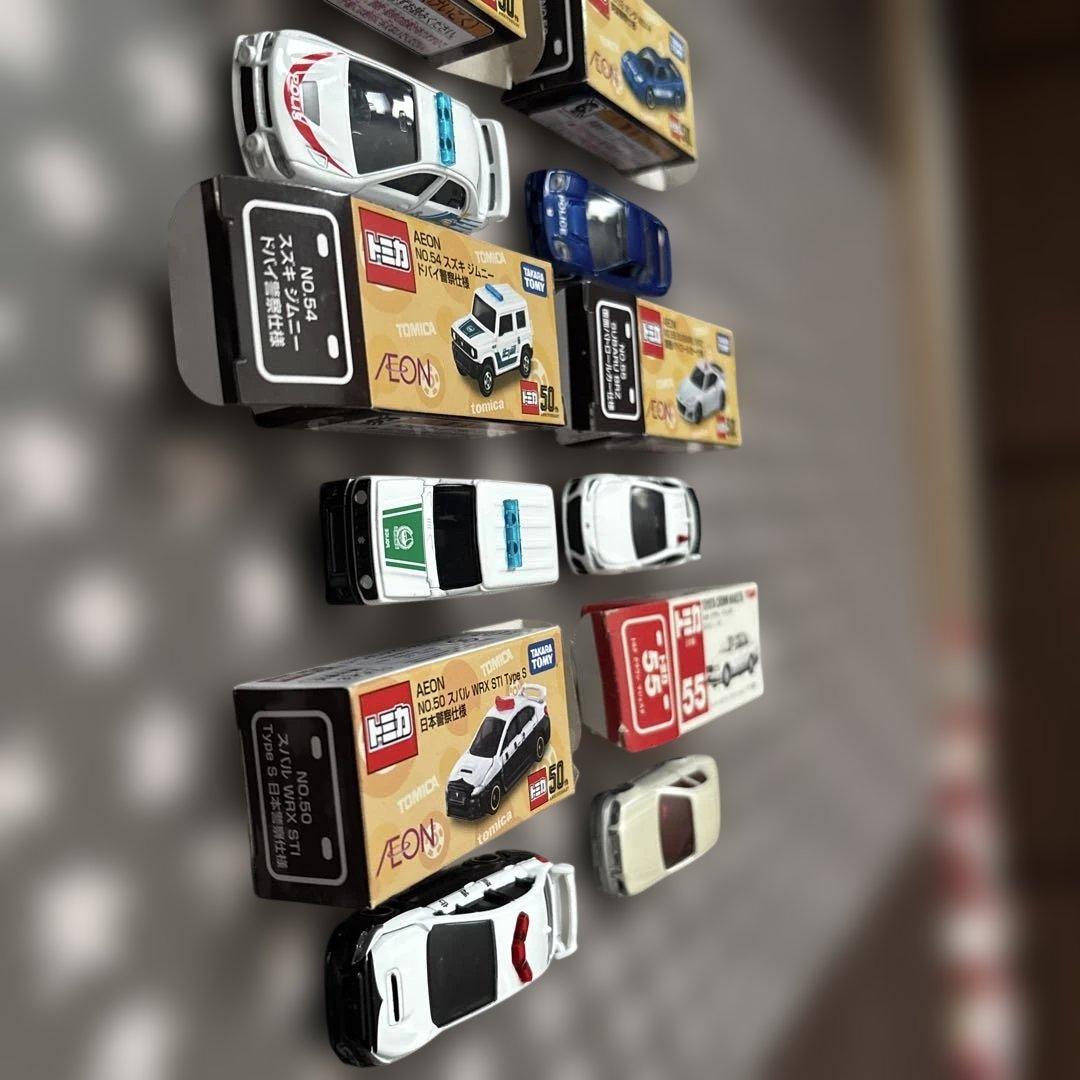 日本製トミカ3個、AEONトミカ5個含む16個セット