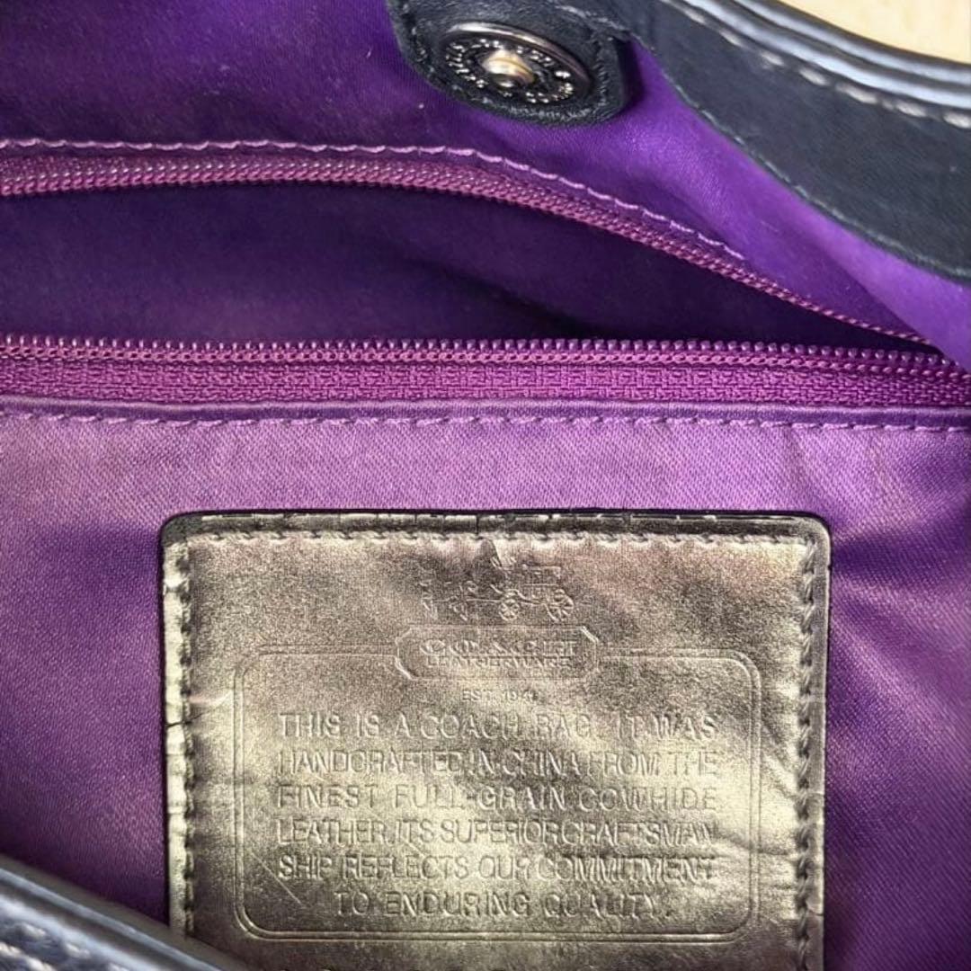 COACH Madison Maggie ブラック ショルダーバッグ