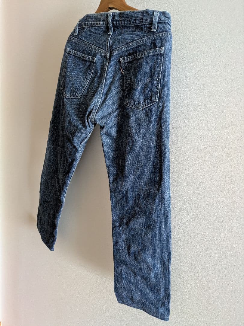 希少 Levi's505 ストライプ USA製 リーバイス ビンテージデニム