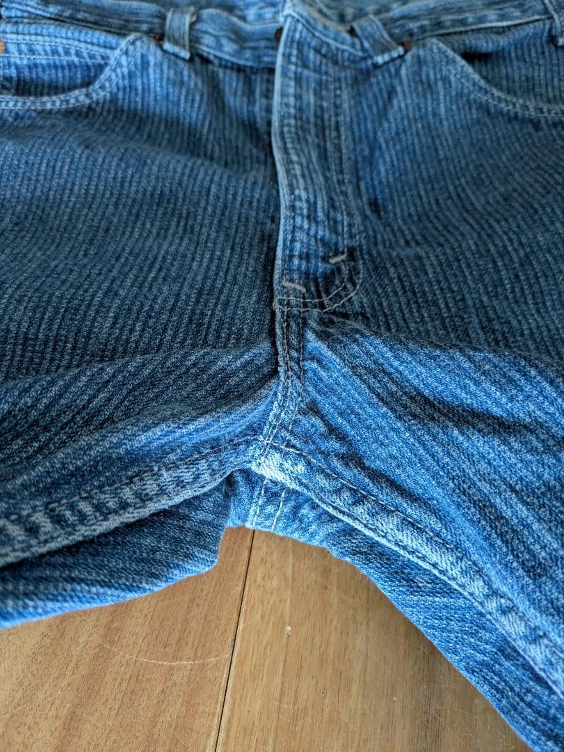 希少 Levi's505 ストライプ USA製 リーバイス ビンテージデニム