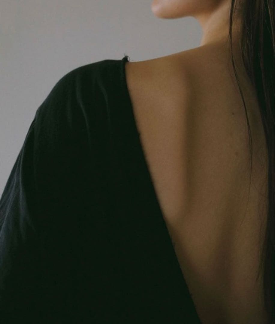 ETRE TOKYO/エトレトウキョウ オープンバックダブルガーゼオールインワン