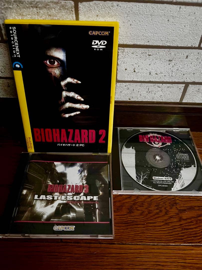 WindowsPC用BIOHAZARD、BIOHAZARD 2 .3PC版セット