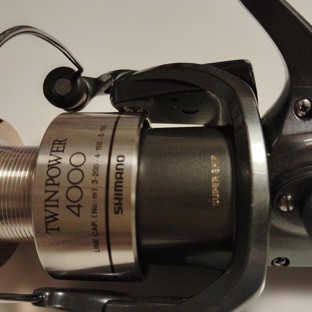 再値下げ☆98　SHIMANO TWIN POWER 4000 ハイギヤ　リール