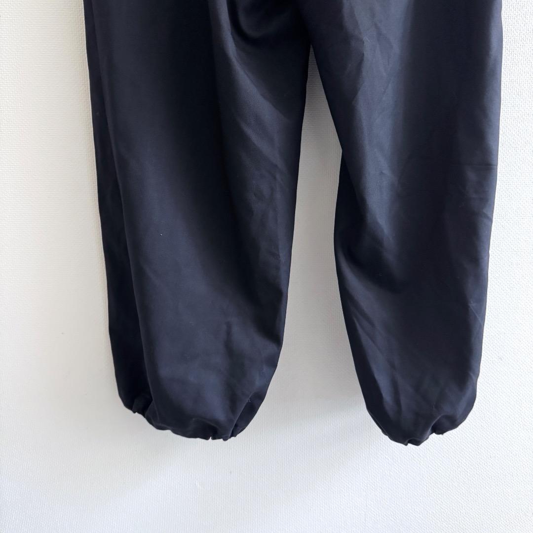 CLESSTE 25AW ウールギャバジン ワイドストレートパンツ ネイビー 2