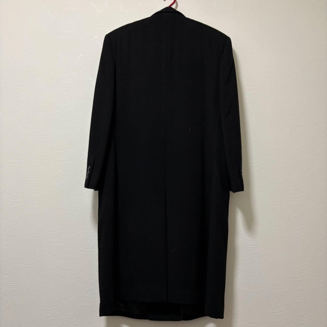 極美品☆ピエールカルダン　ダブル　チェスターコート　カシミア100% M