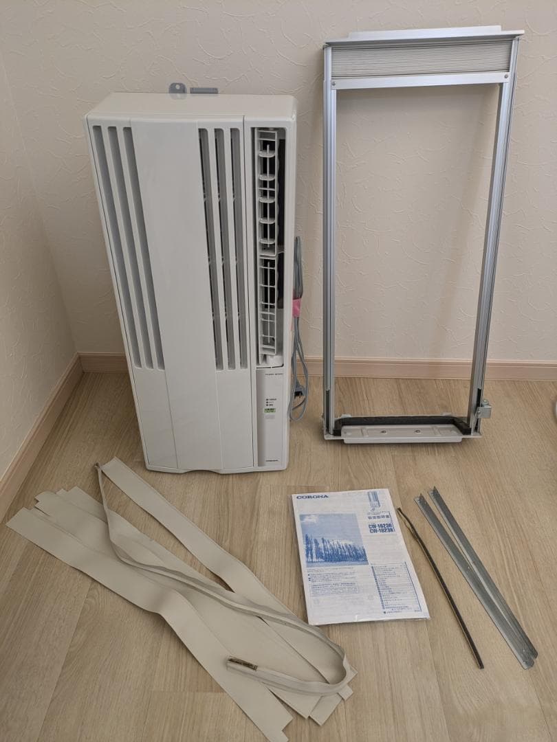 コロナ ウインドエアコン シェルホワイト CW-1623R 2023年製