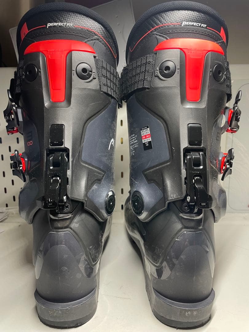 HEAD EDG 100 スキー靴 グレー/レッド