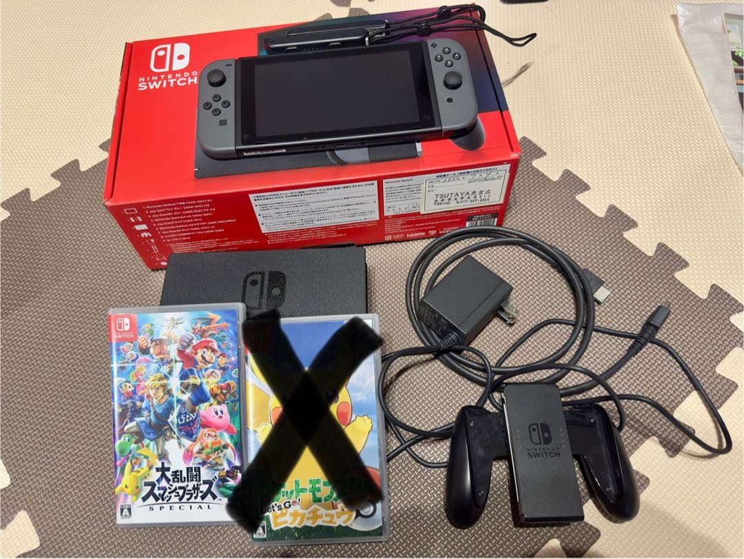 Nintendo Switch 本体 + ゲームソフト