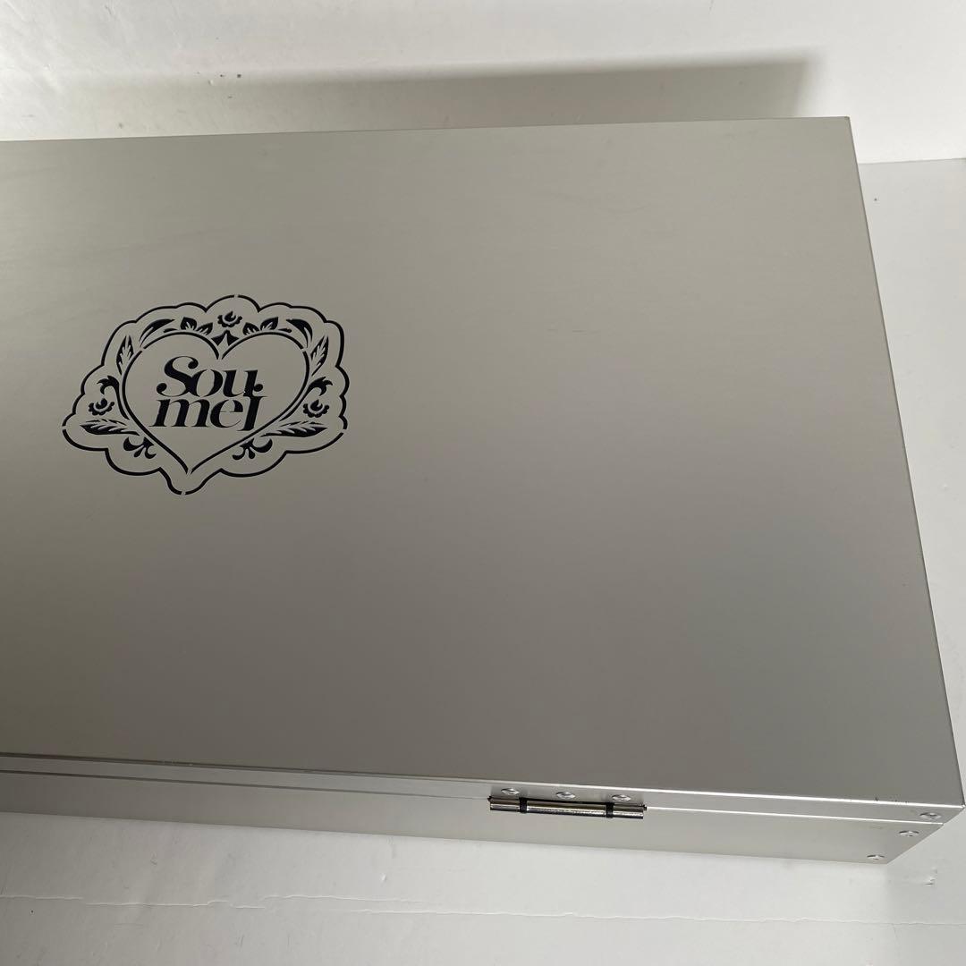 ソウメイ　アタッシュケース　ル　セクストゥール　レッド　ブラック　プラチナ