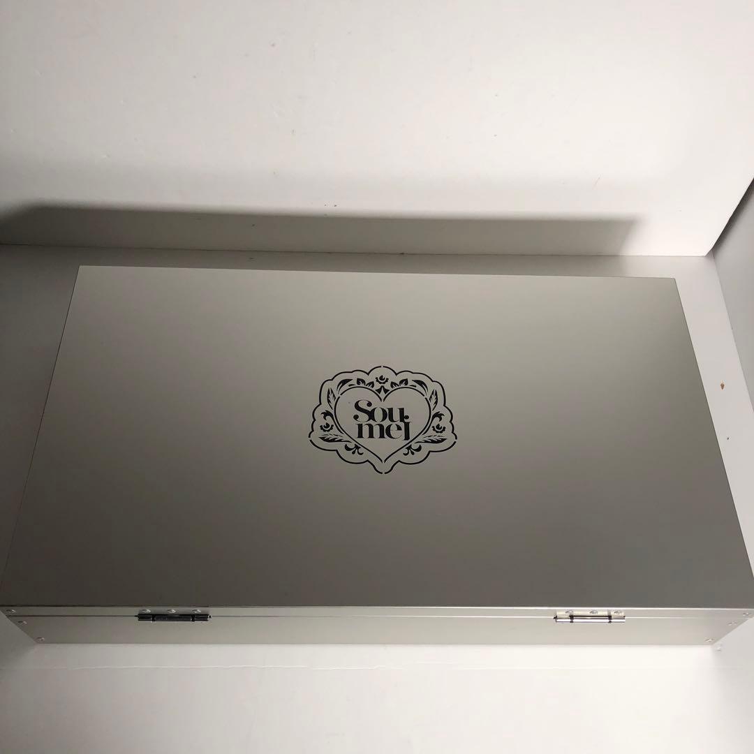 ソウメイ　アタッシュケース　ル　セクストゥール　レッド　ブラック　プラチナ