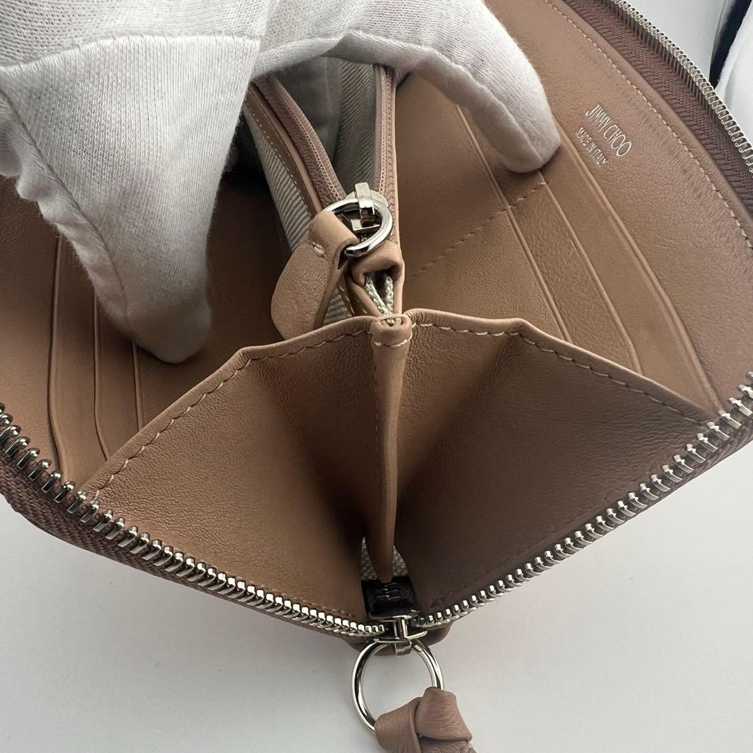 【美品】JIMMY CHOO ジミーチュウ FILIPA フィリパ 長財布