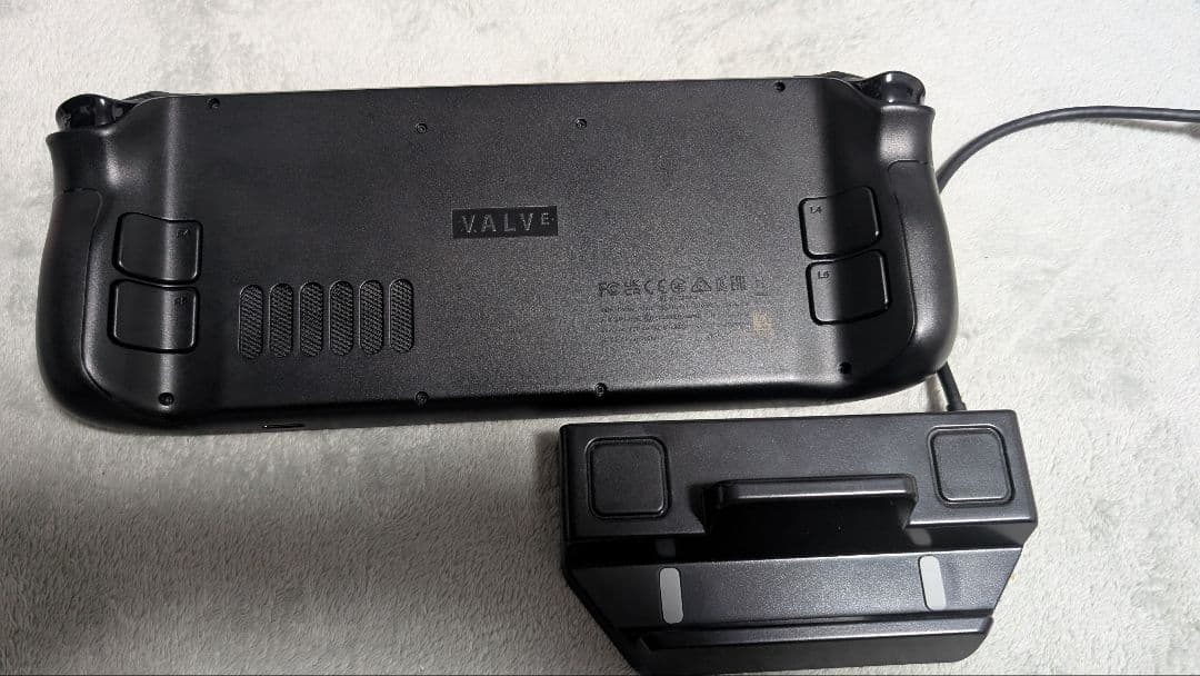 動作確認済 Valve Steam Deck 512Gb ケース、ドック付き