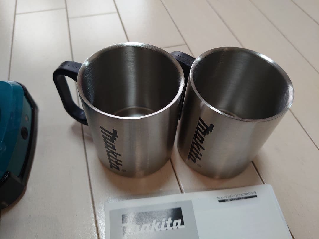 Makita 充電式コーヒーメーカー（コードレス）すぐ使えます マキタケース付き