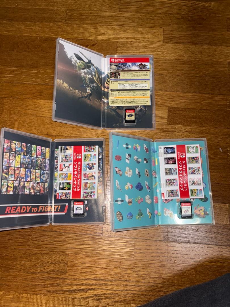 S*i様 Nintendo Switch 本体 ゲームソフト3セット付き