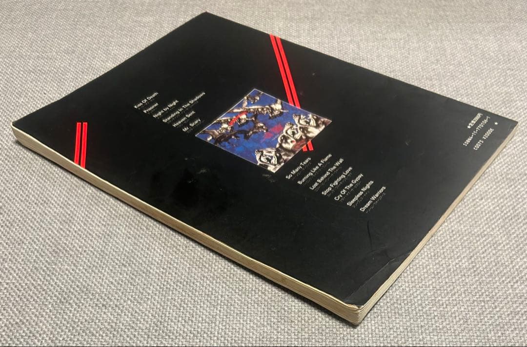 【レア】DOKKEN/Back For The Attack ギタースコア