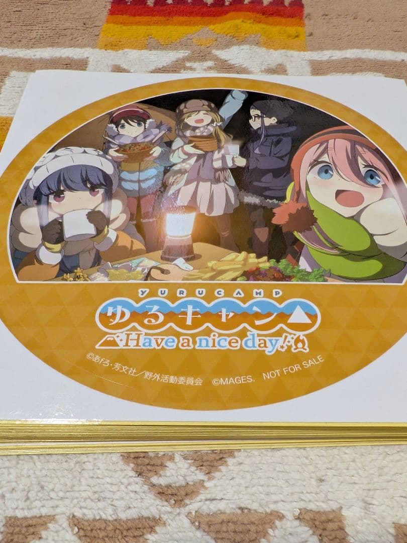 ゆるキャン△have a nice day 山梨巡り　ステッカー全20種