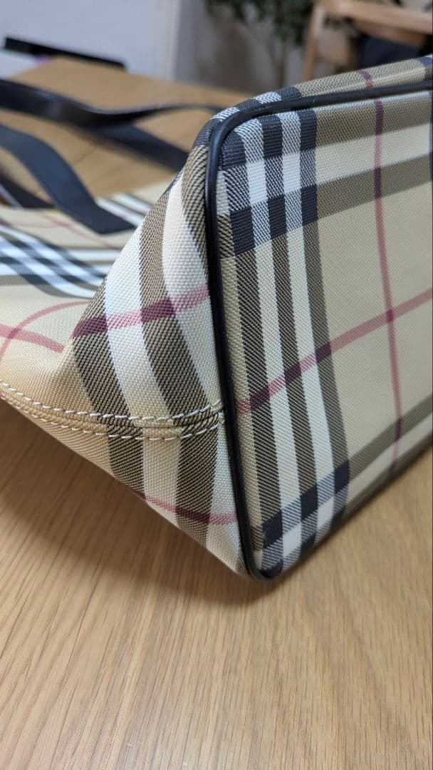 【極美品】 BURBERRY　LONDON トートバッグ ノバチェック