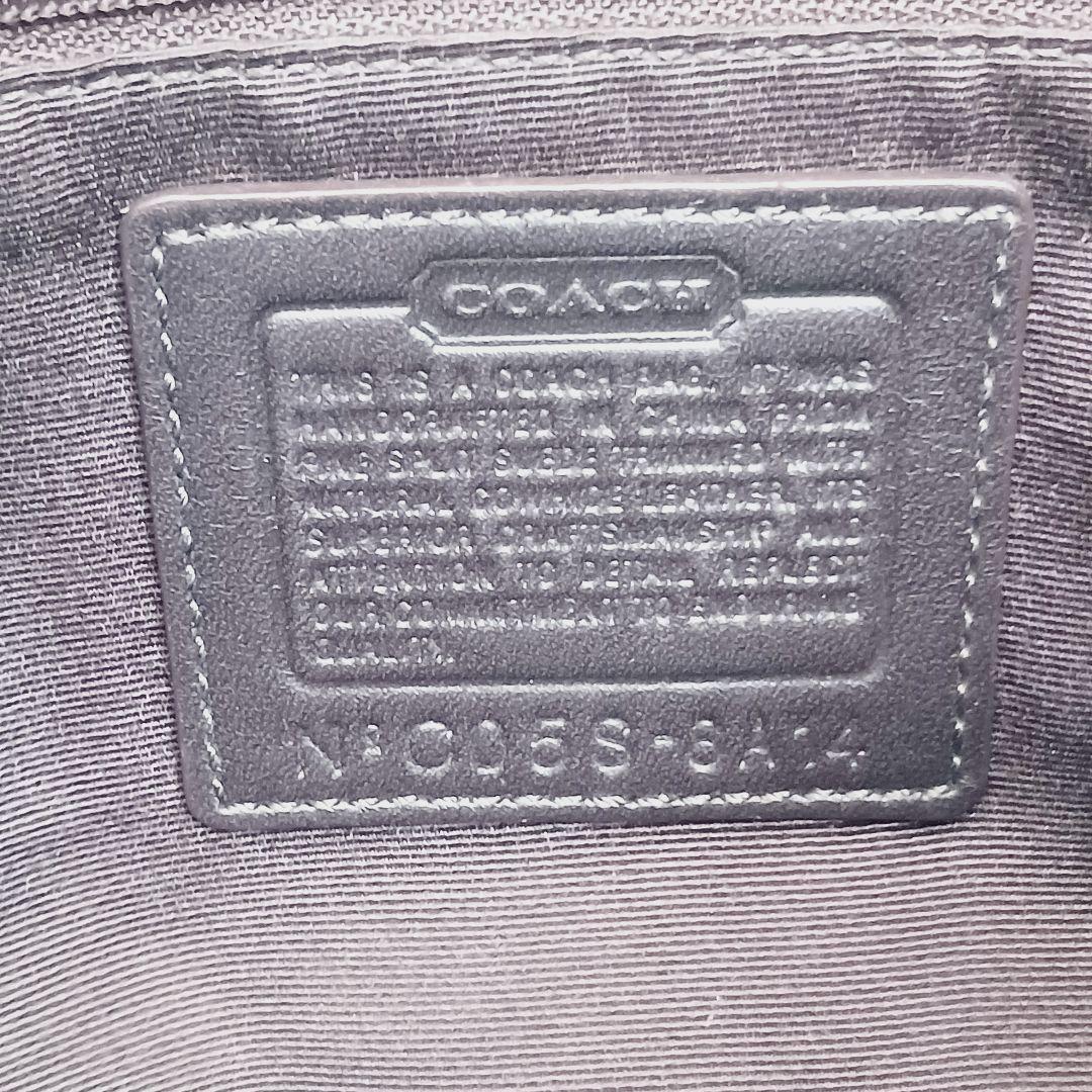 美品 コーチ スエード ホーボー ショルダーバッグ ワンショルダー ブラウン