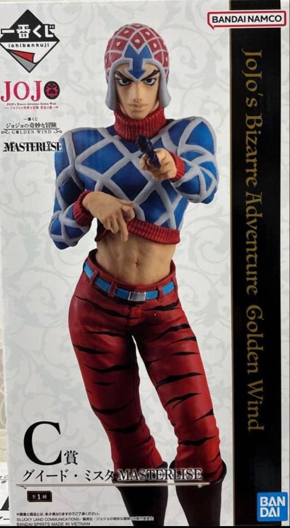 一番くじ　ジョジョの奇妙な冒険 ミスタ フィギュア
