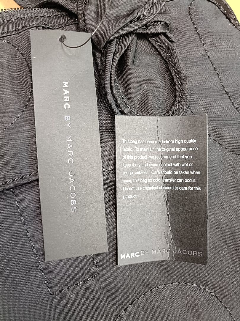 新品 マークジェイコブス PCバッグ 黒 キルティング