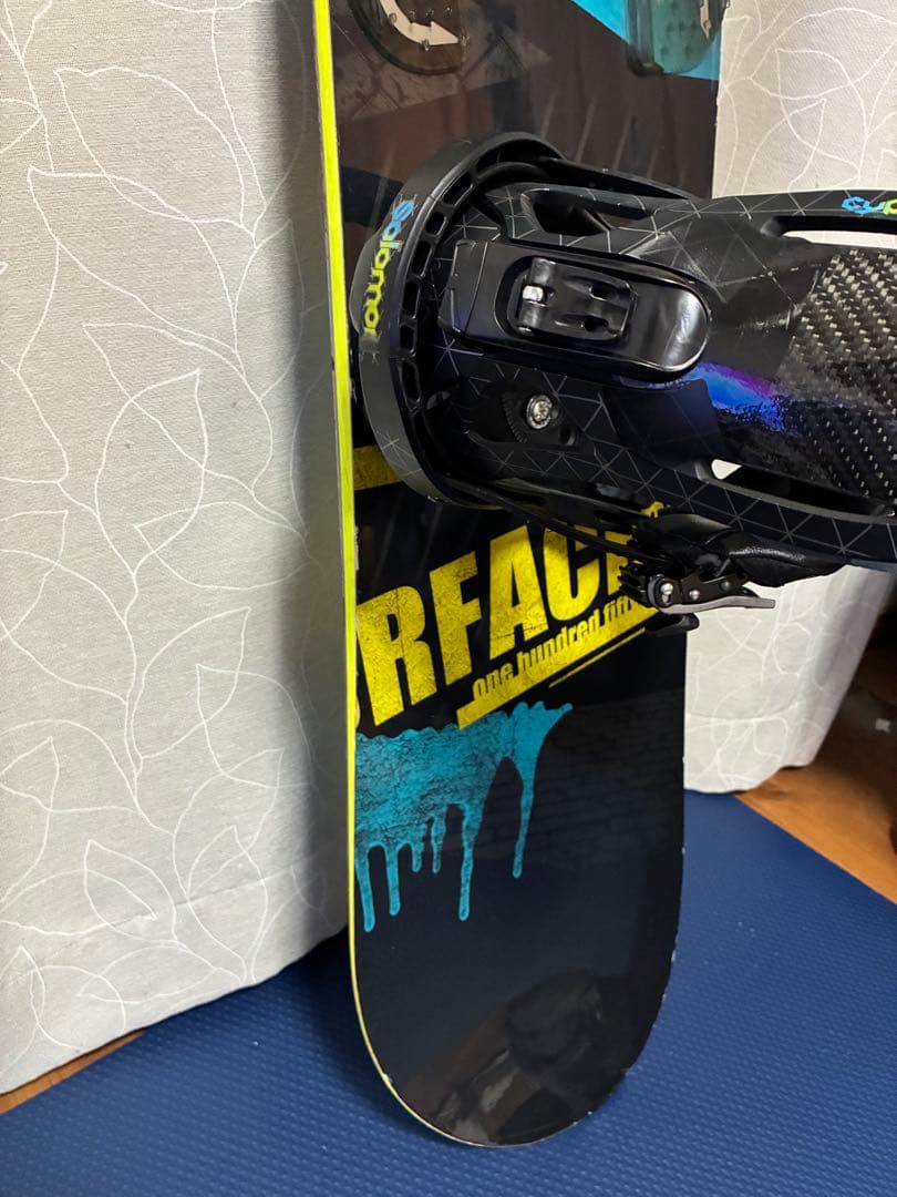 馬*ん様 サロモン Surface 156カラー統一ビンディングMサイズ