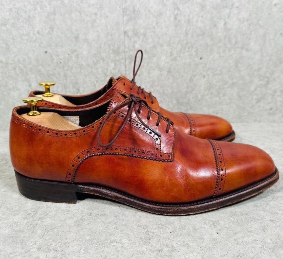 SHETLAND FOX シェットランドフォックス ストレートチップ 27cm