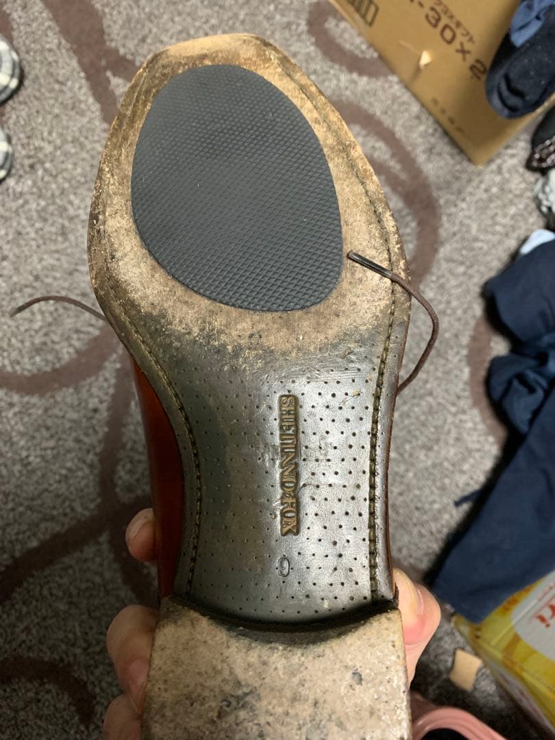 SHETLAND FOX シェットランドフォックス ストレートチップ 27cm