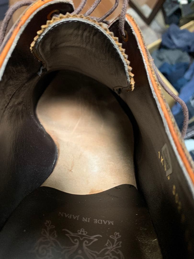 SHETLAND FOX シェットランドフォックス ストレートチップ 27cm